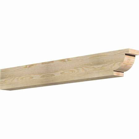 Ekena Millwork Alpine Rough Sawn Rafter Tail, Douglas Fir, 4"W x 6"H x 48"L RFT04X06X48ALP00RDF